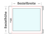 Plisseegröße richtig ausmessen