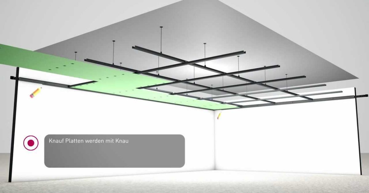 Trockenbau: Decke abhängen - Heimwerkertricks.net
