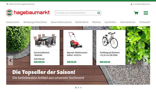 Hagebau Onlineshop im Test