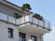 Balustrade am Balkon blickdicht gestalten 4 Möglichkeiten