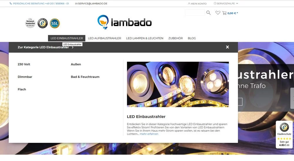 lambado Onlineshop