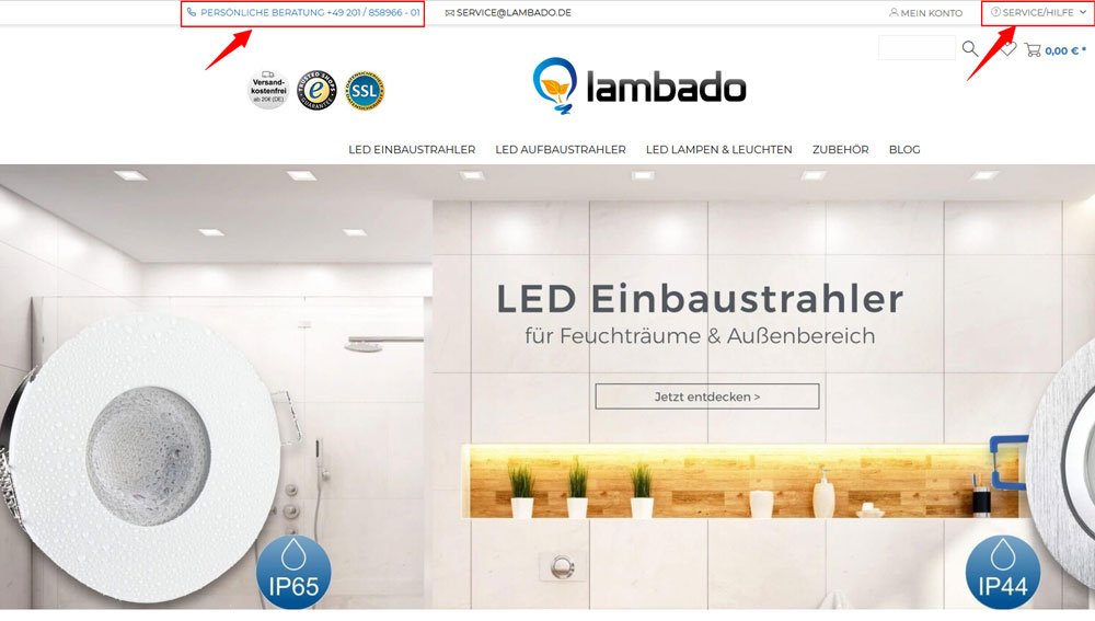 lambado Onlineshop