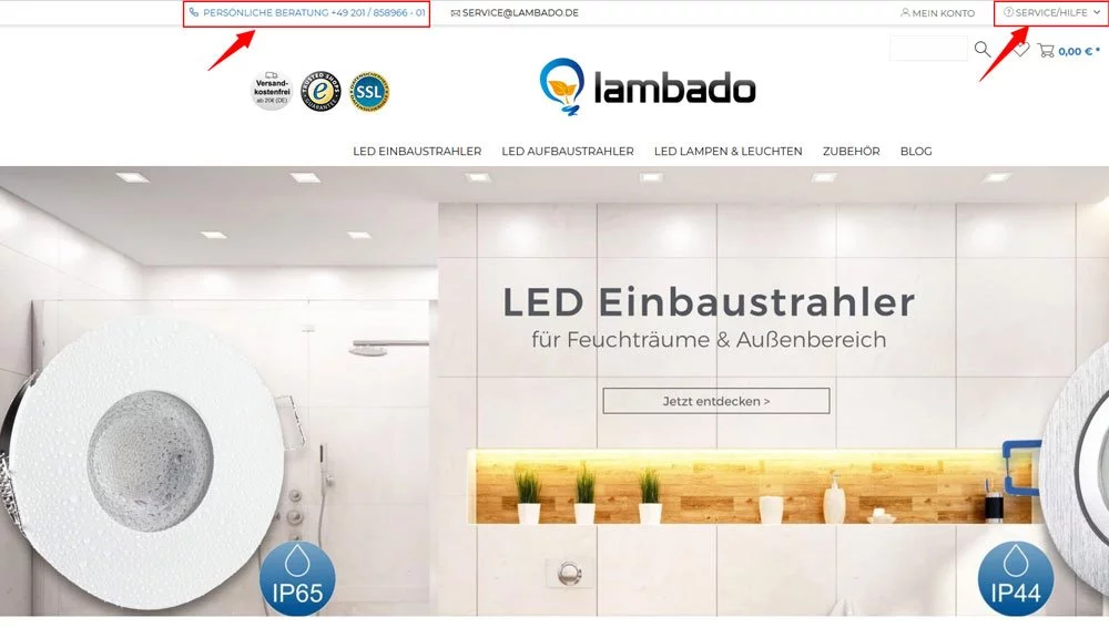 lambado Onlineshop