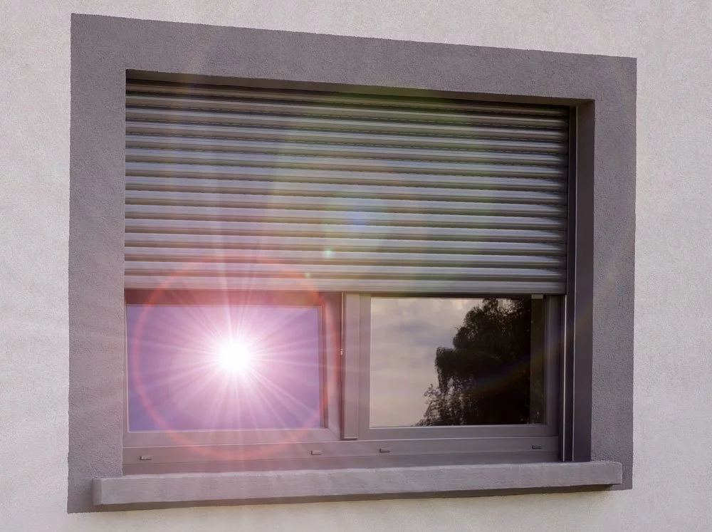 Außenrollladen Sonnenschutz